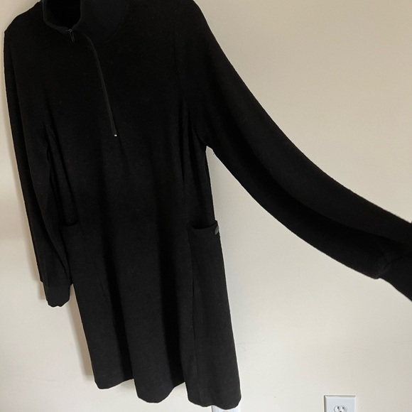 Cabi Cuddle Dress 1/4 Zip Super Soft Pullover light weight W/ Pockets Bl… - Picture 4 of 16